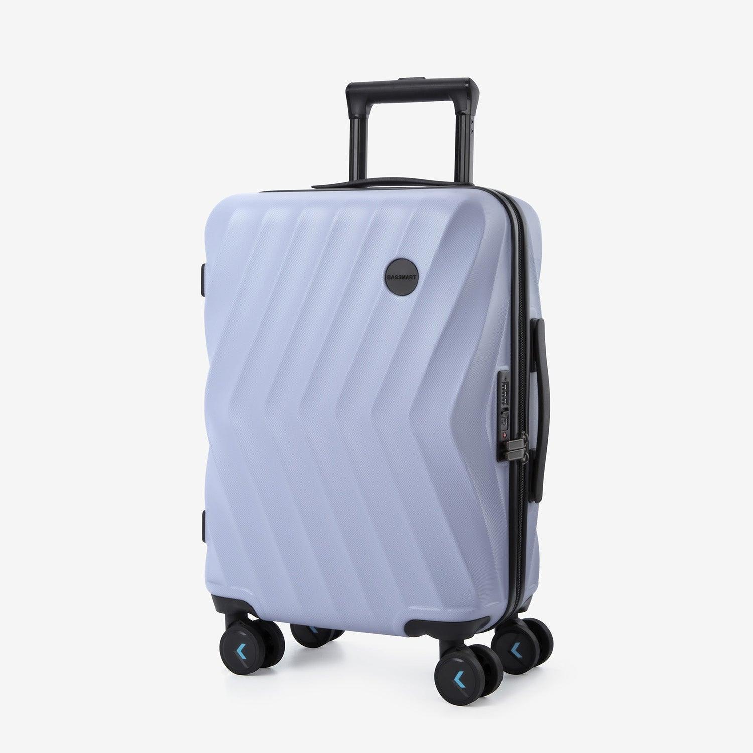 Globetrotter 20" Hardside Rolling Carry-on Stylish Suitcase