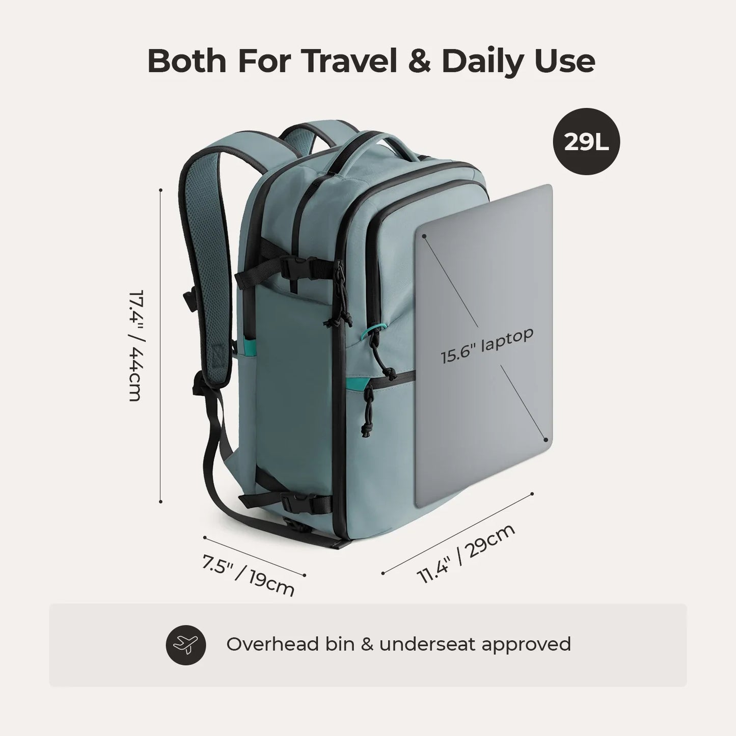 Faro 29L Travel Backpack Set