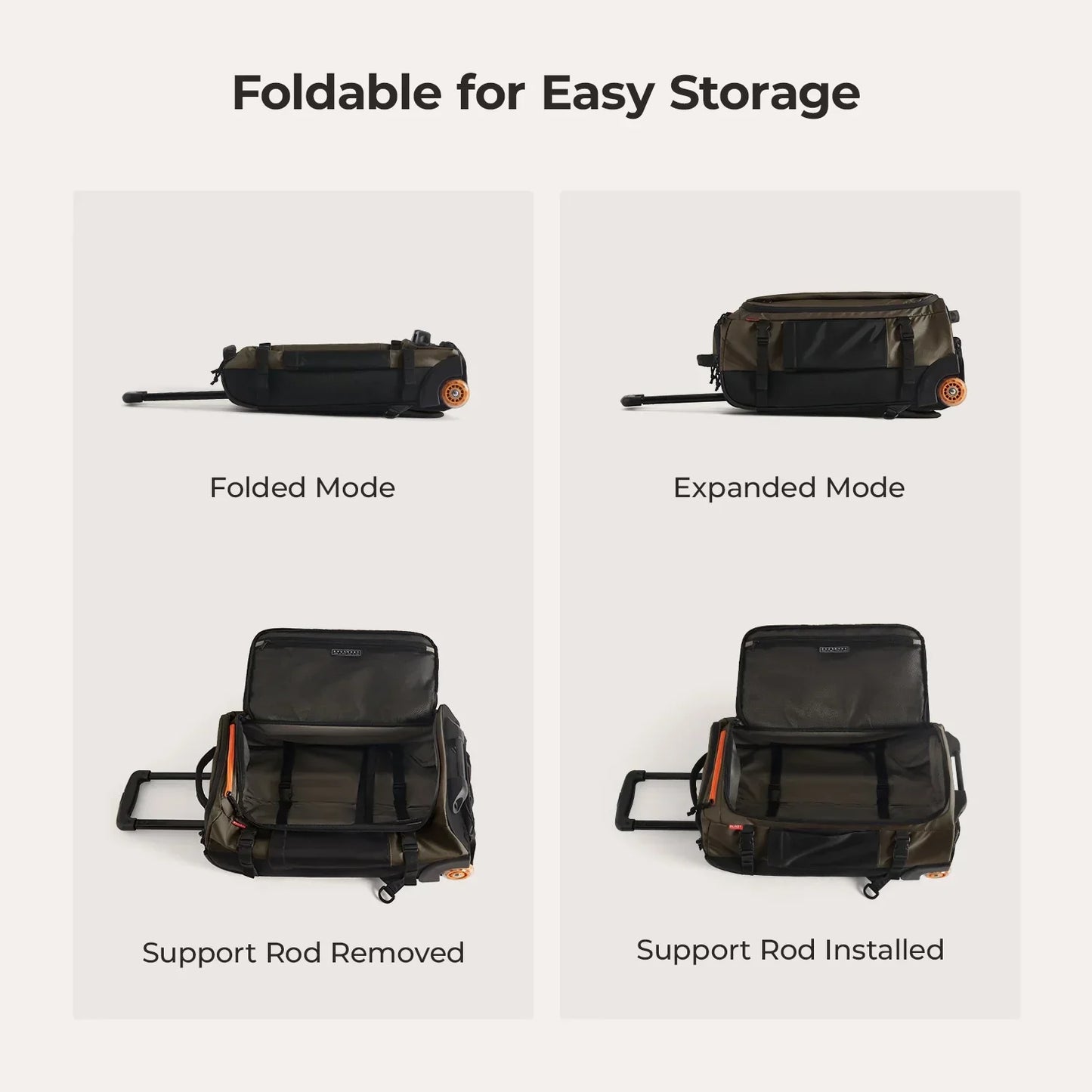 Blast 43L Roller Backpack