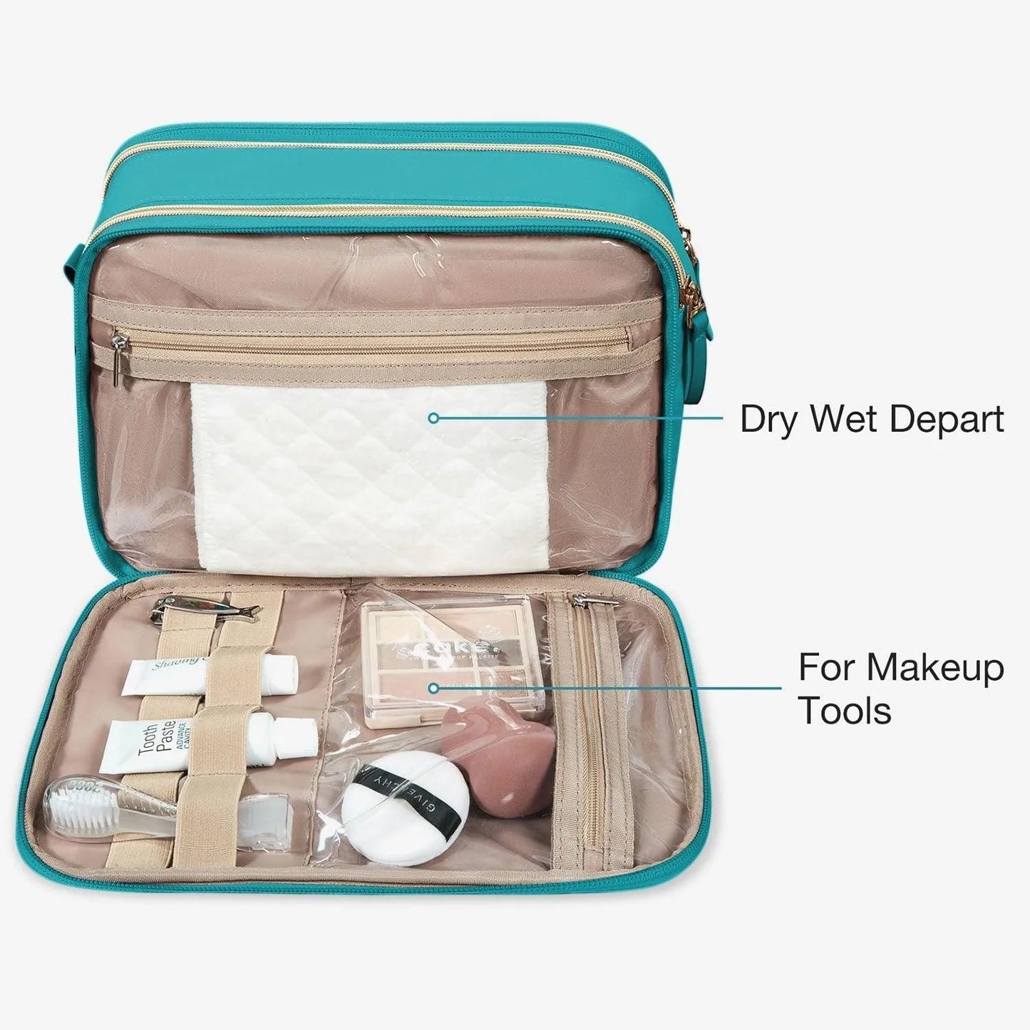 Travel Water-resistant Makeup Organizer Bag