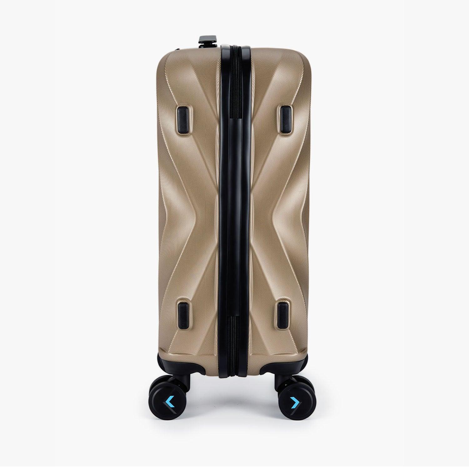 Globetrotter 20" Hardside Rolling Carry-on Stylish Suitcase