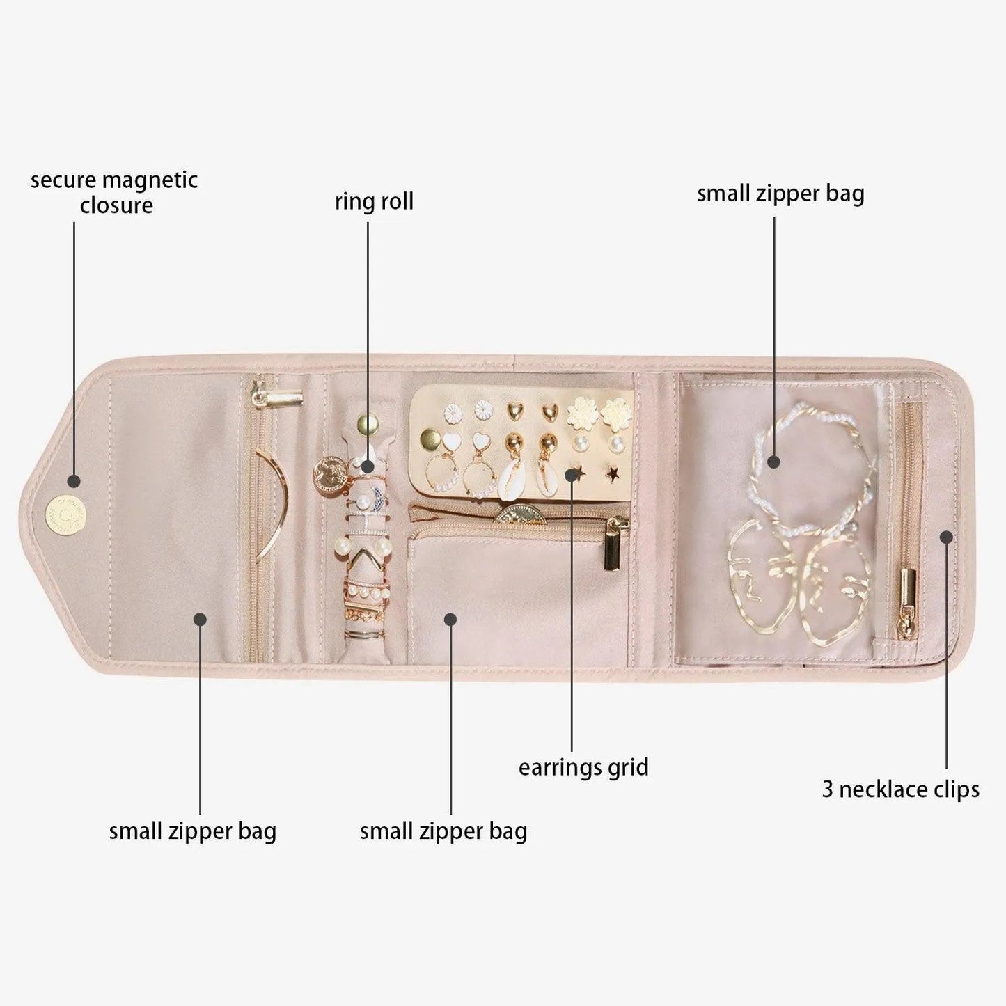 Peri Folding Jewelry Organizer