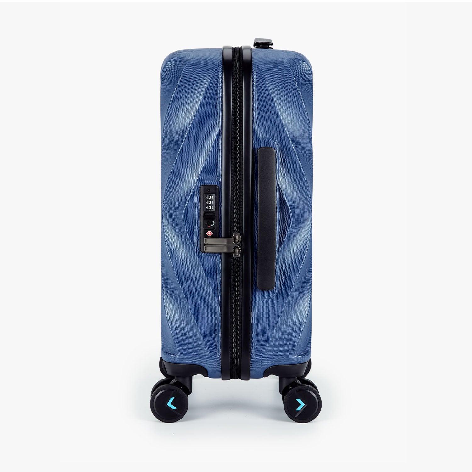 Globetrotter 20" Hardside Rolling Carry-on Stylish Suitcase