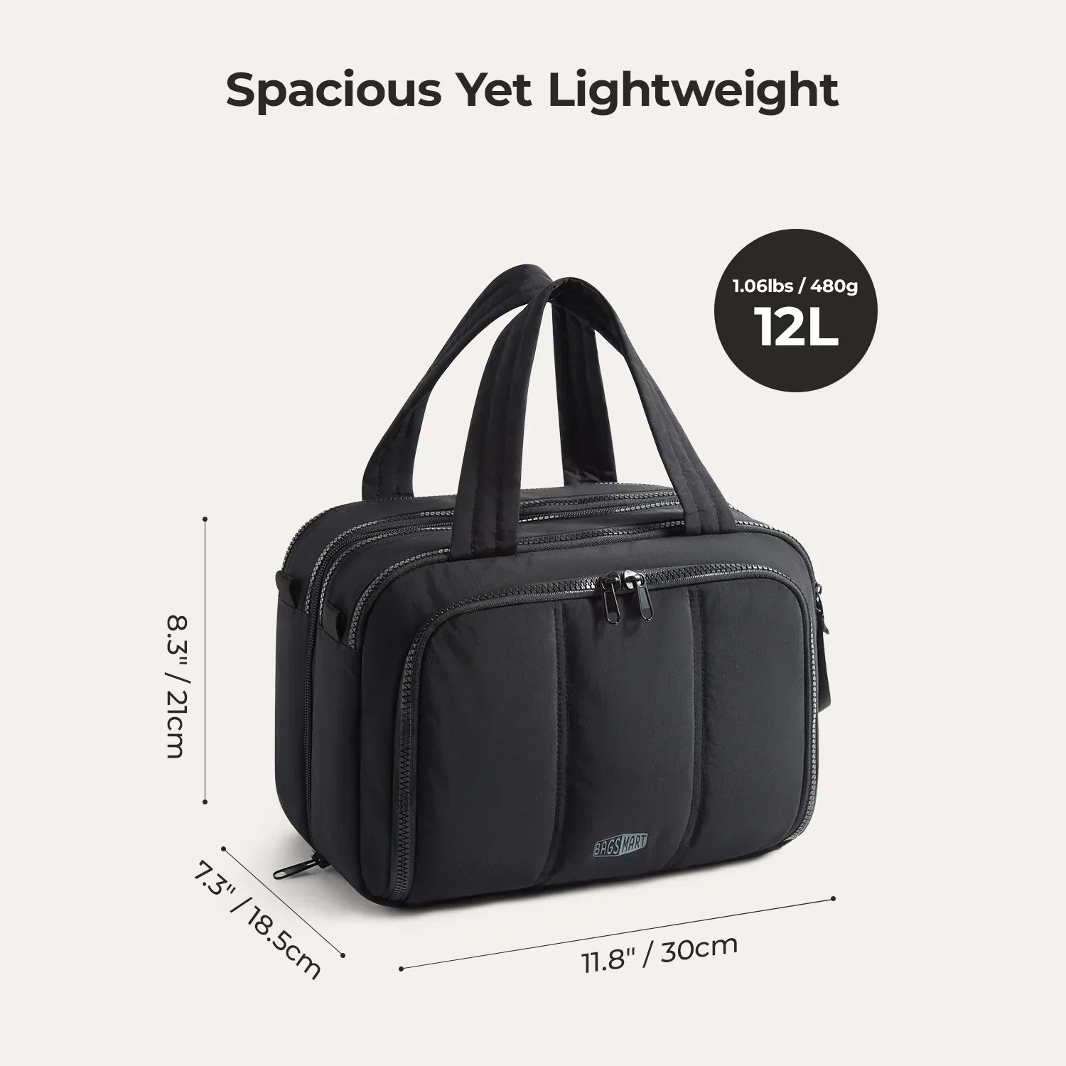 Crush Hanging Toiletry Bag