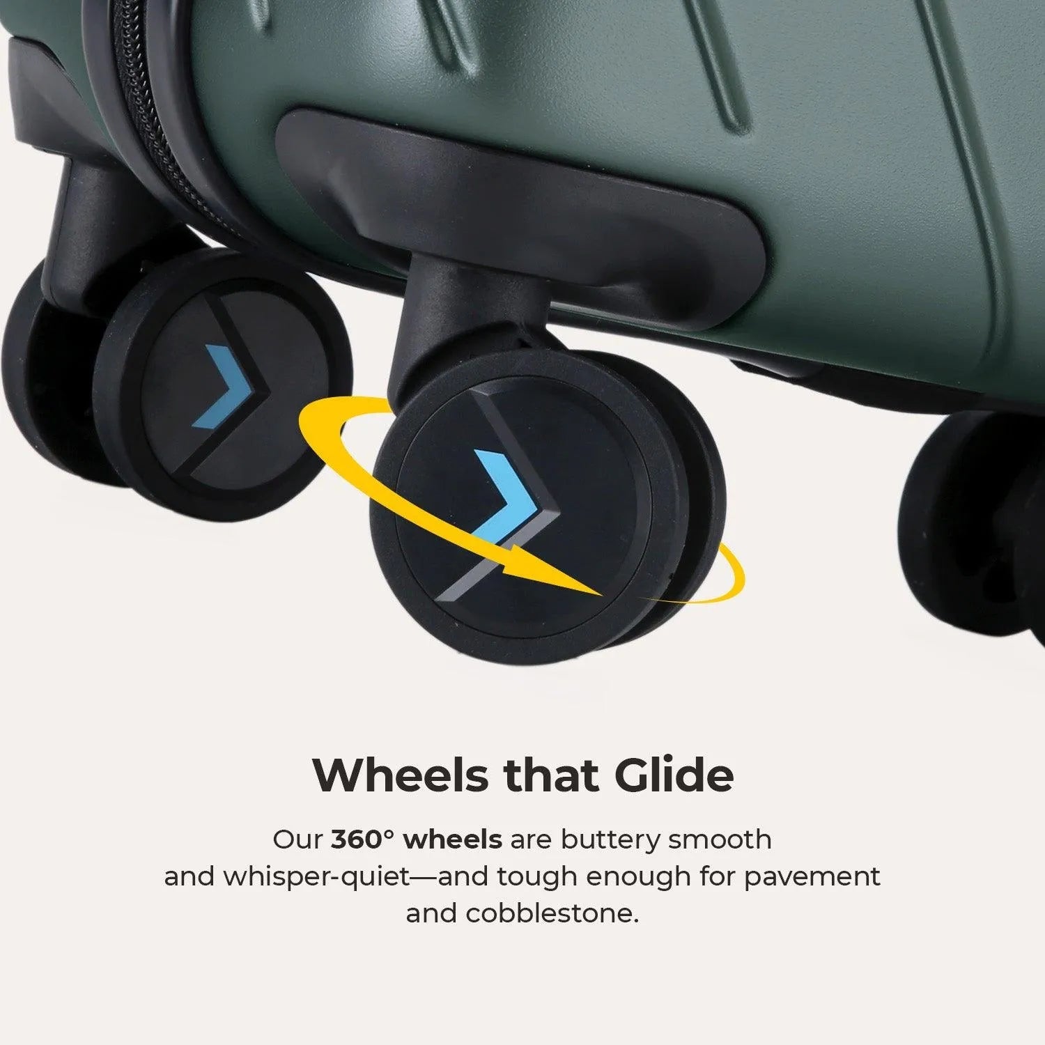 Daren 16-20 Inch Lightweight Hardside Carry-On Suitcase