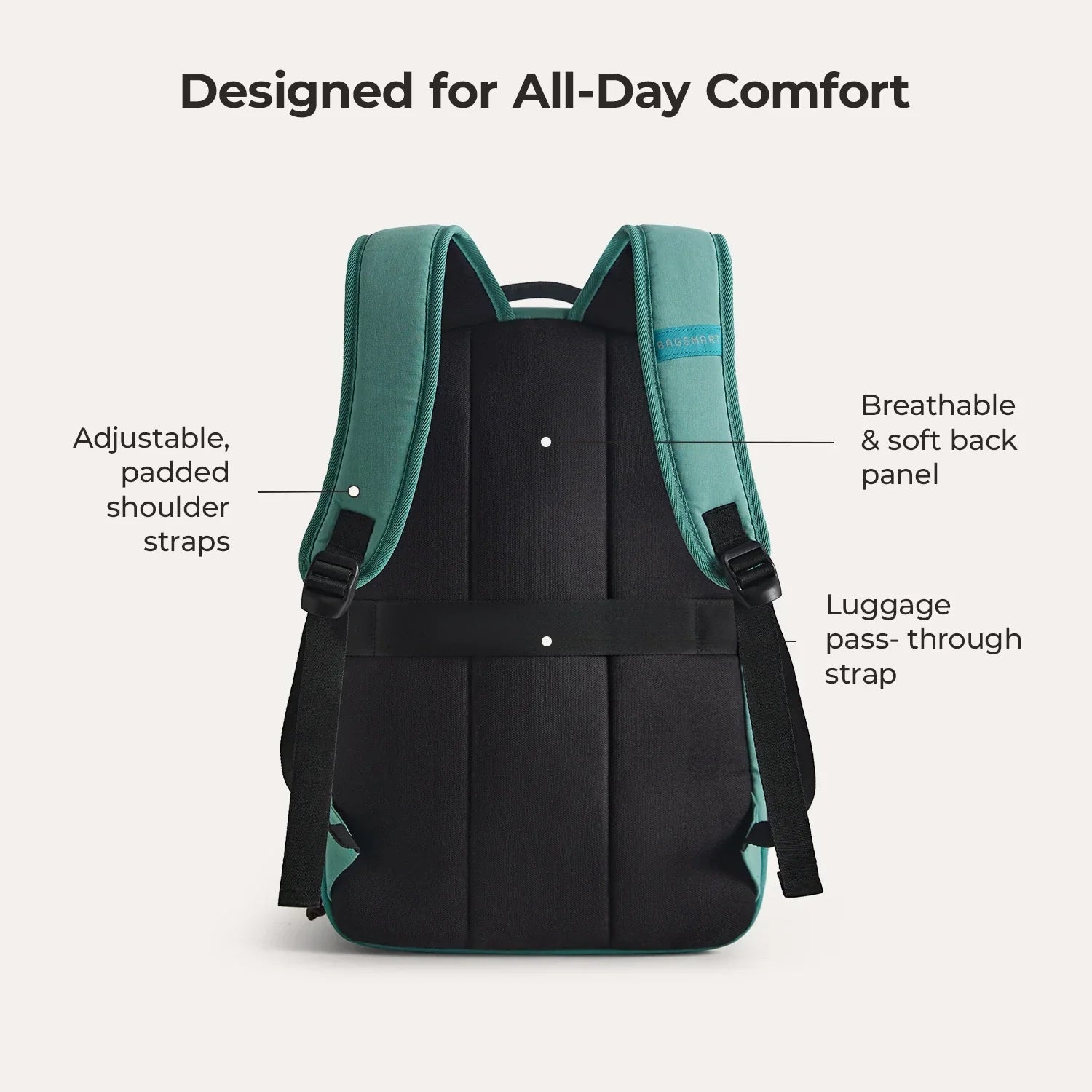 Focus 15.6" Laptop Backpack