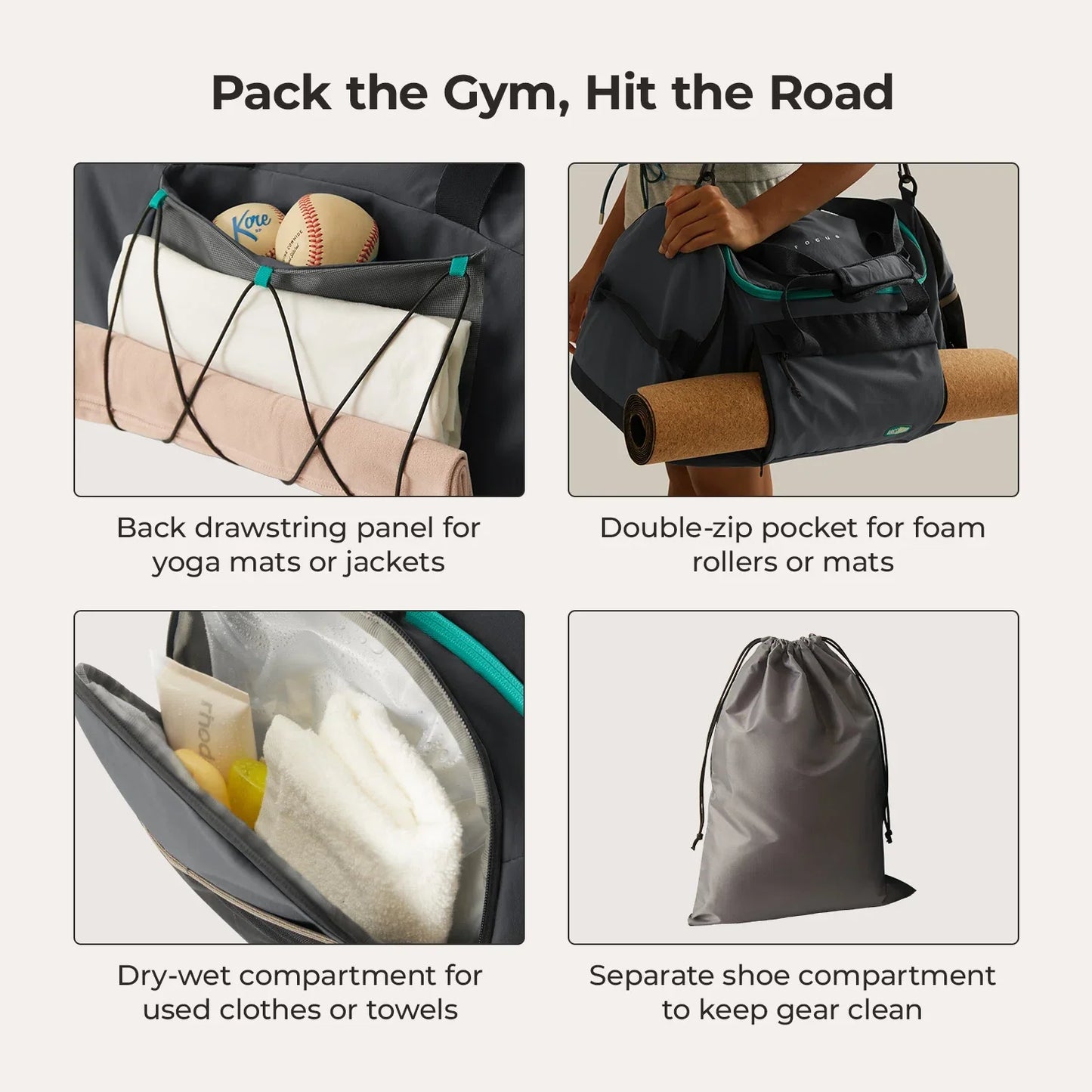 Focus Duffle Backpack