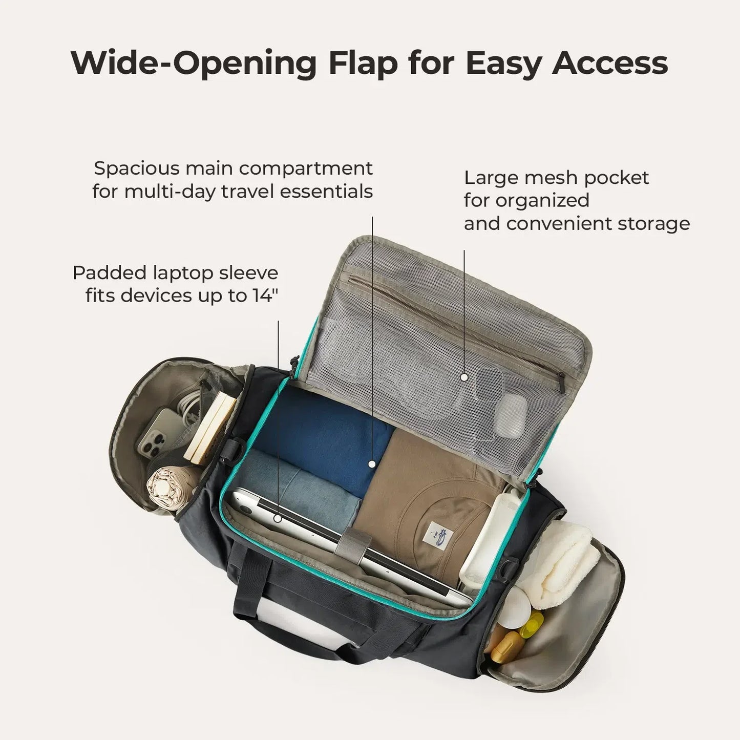 Focus Duffle Backpack