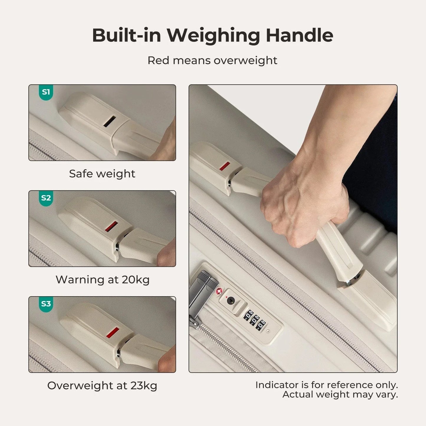 Getaway 24" Check-in: Side-Opening