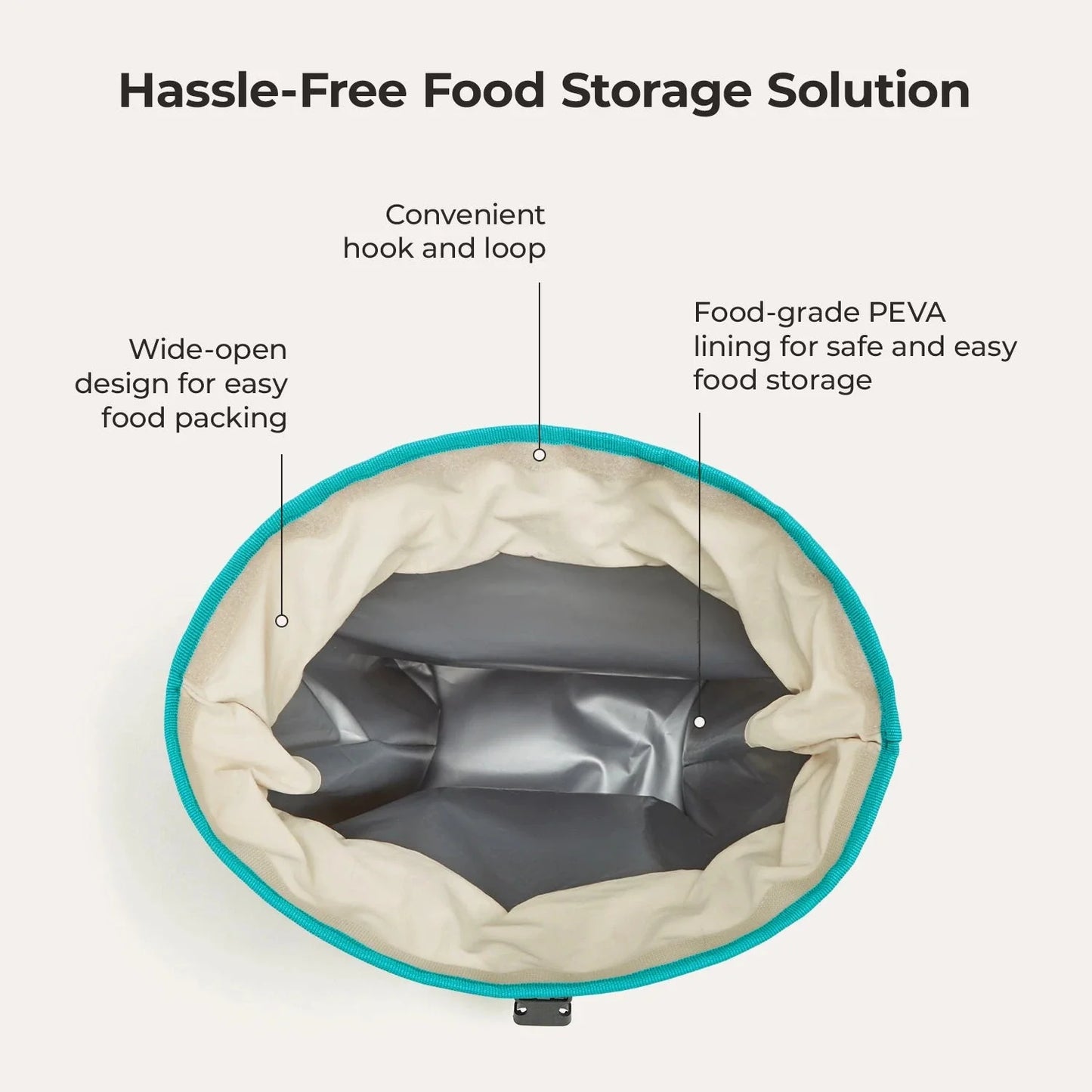 (FREE GIFT) Paz Roll Top Lunch Bag