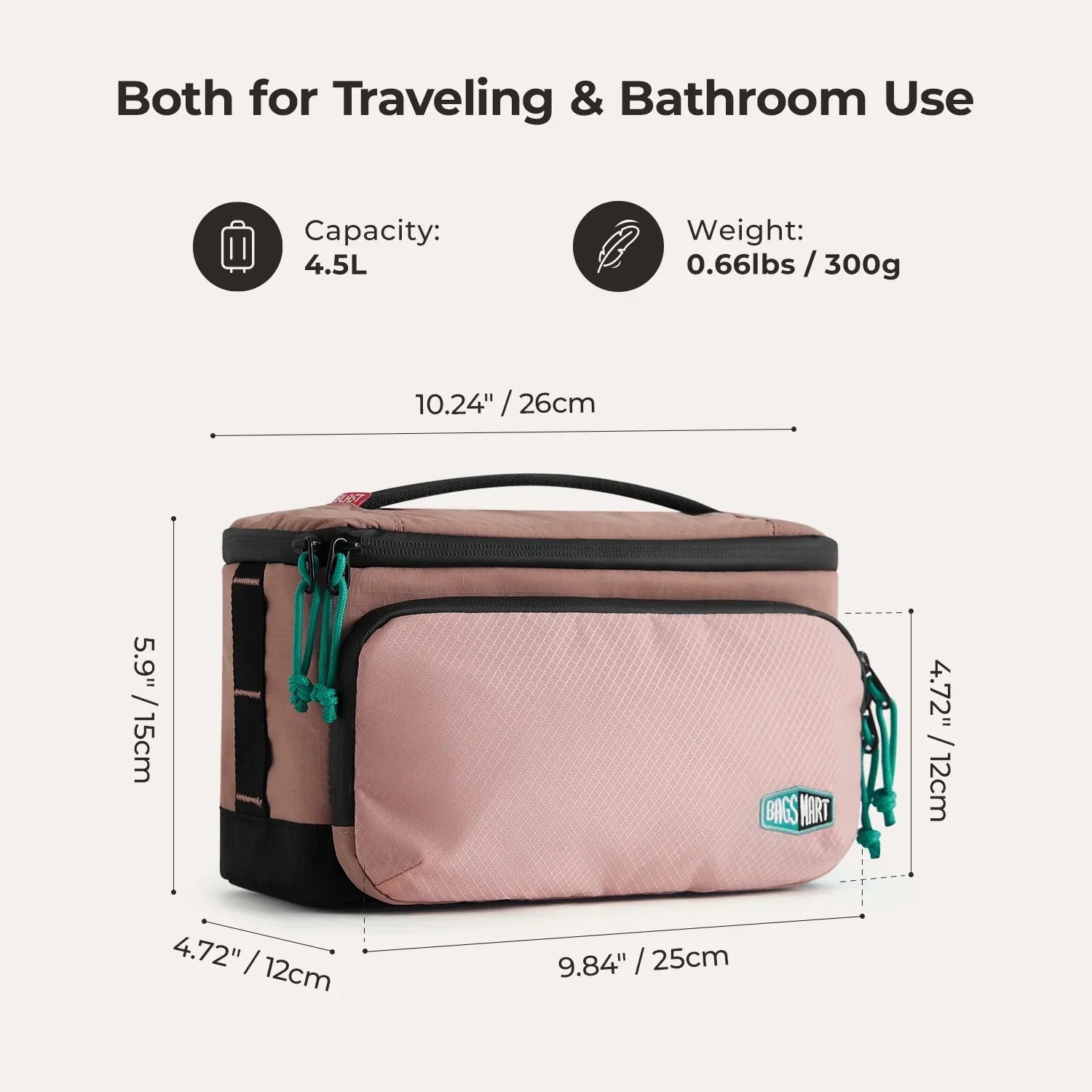Blast 4.5L Hanging Toiletry Bag