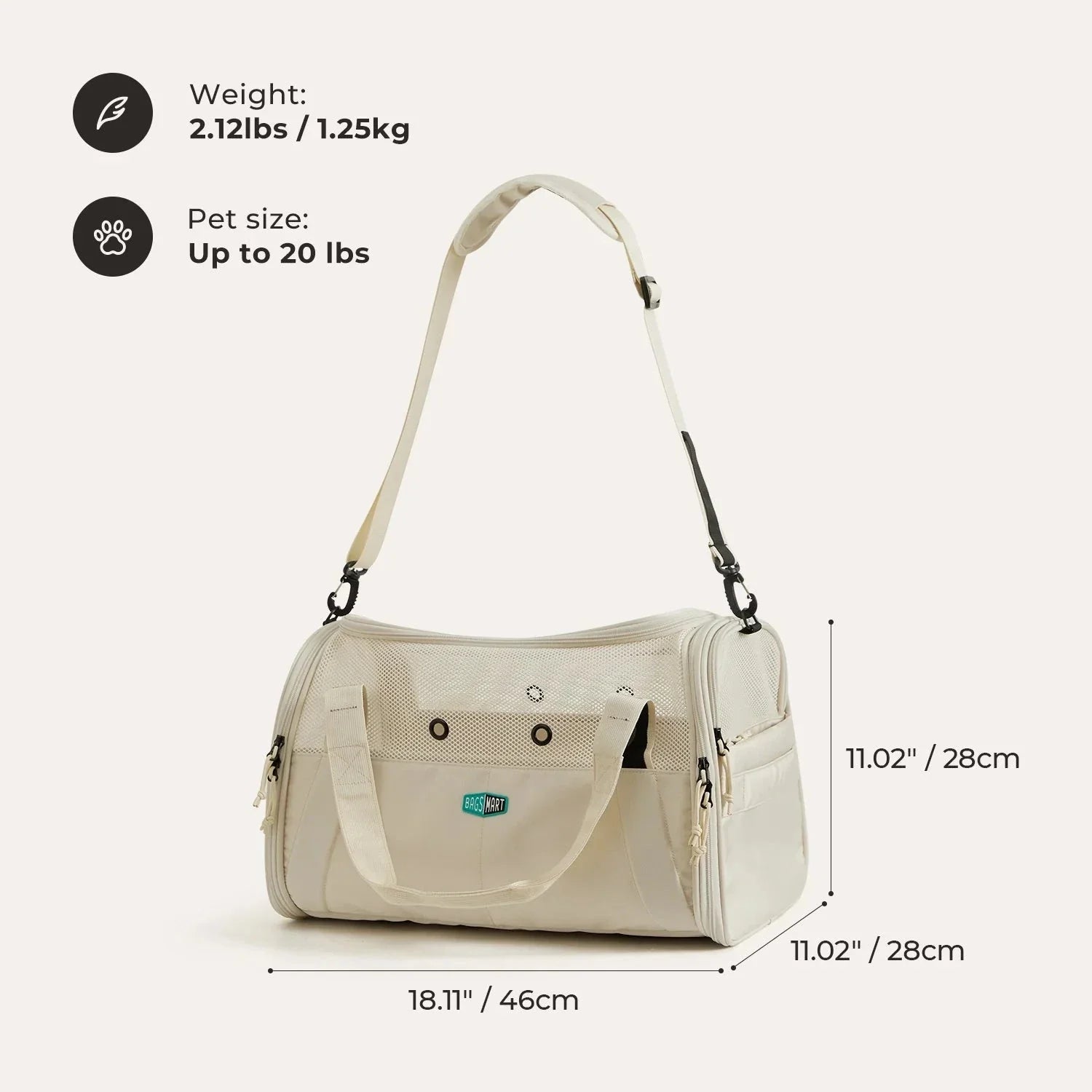 Rollover Pet Travel Carrier