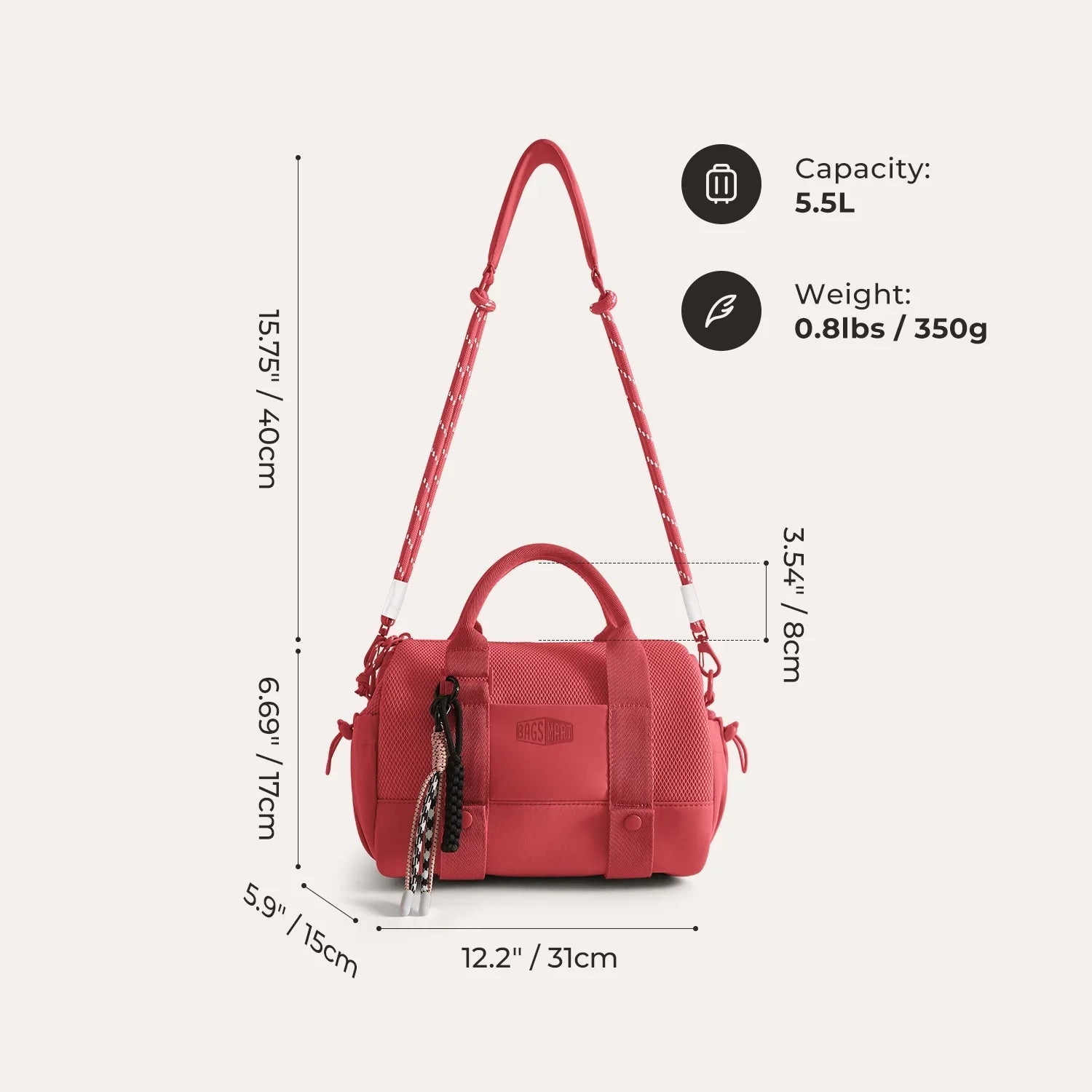 REIKI 5.5L Mini Duffle