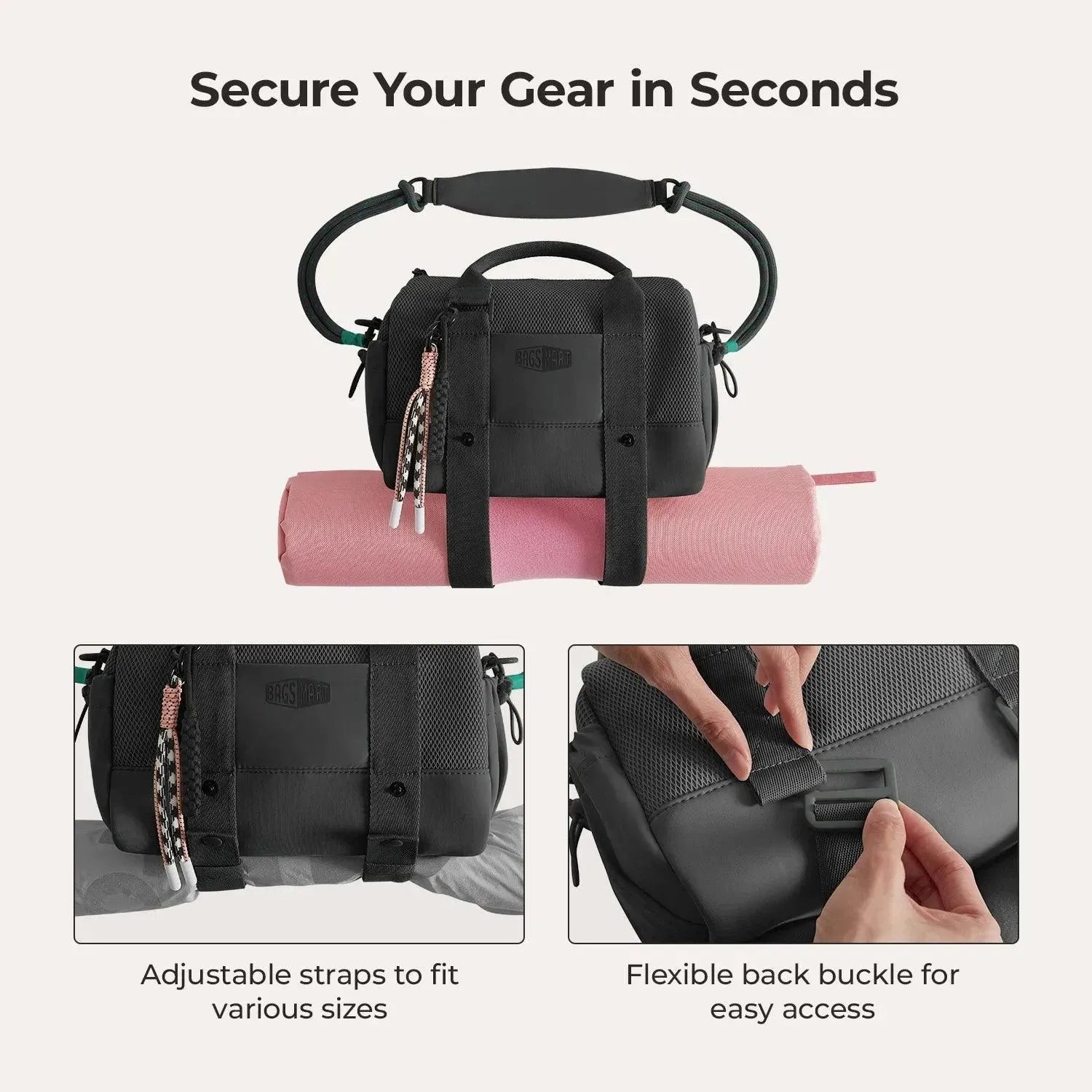 (FREE GIFT) 5.5L Mini Gym Duffle Bag