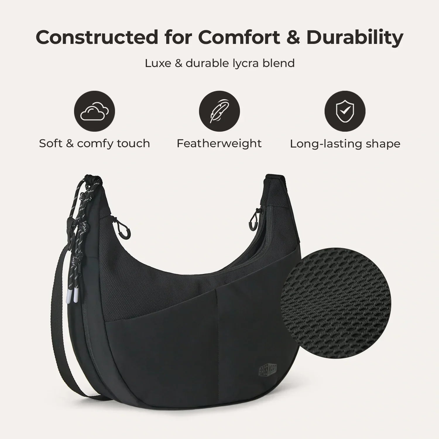 REIKI Large Hobo Bag