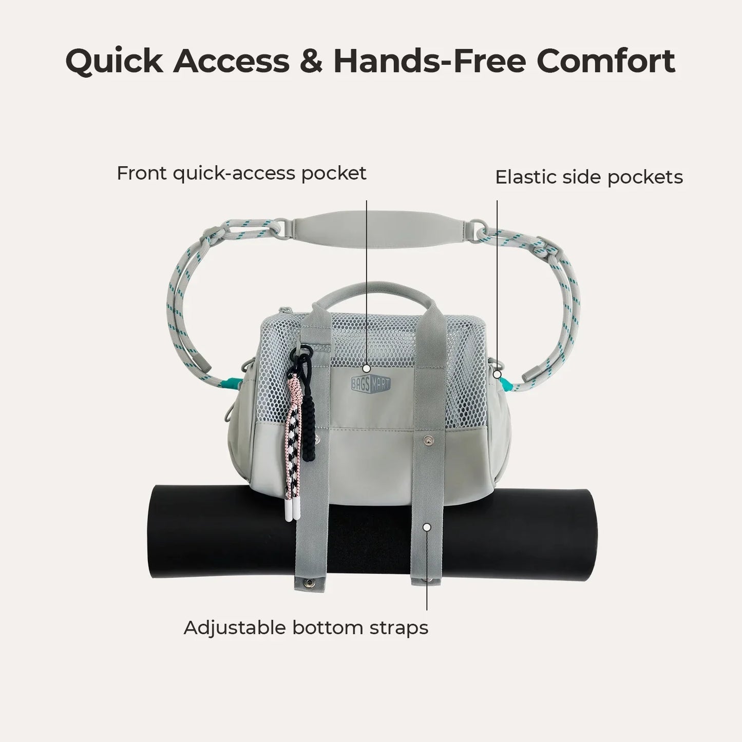 REIKI 5.5L Mesh Mini Duffle