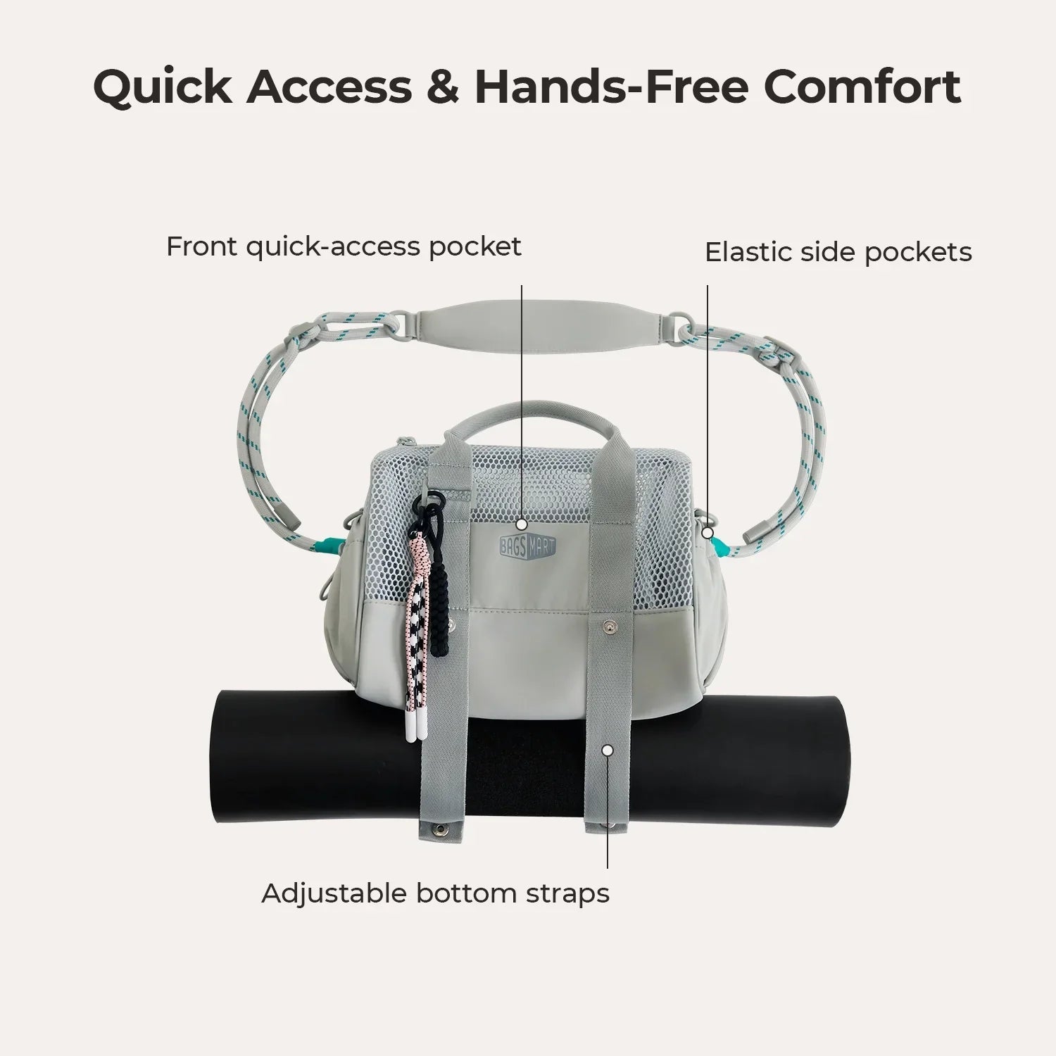 REIKI 5.5L Mesh Mini Duffle