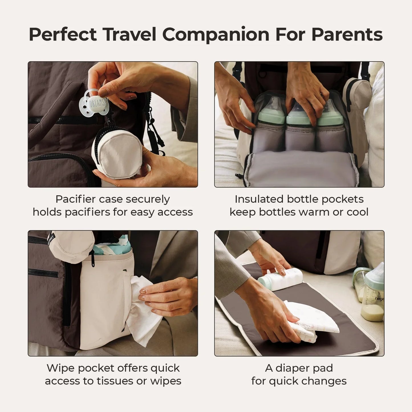 Paz 25L Diaper Backpack