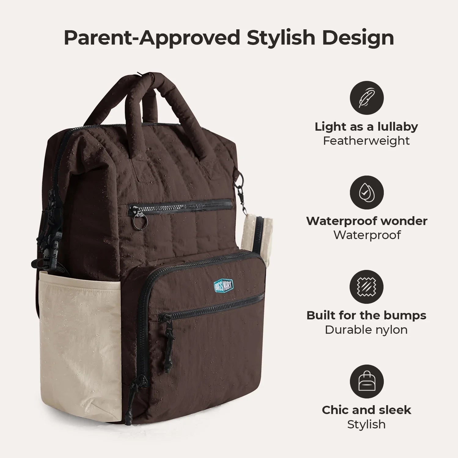 Paz 25L Diaper Backpack