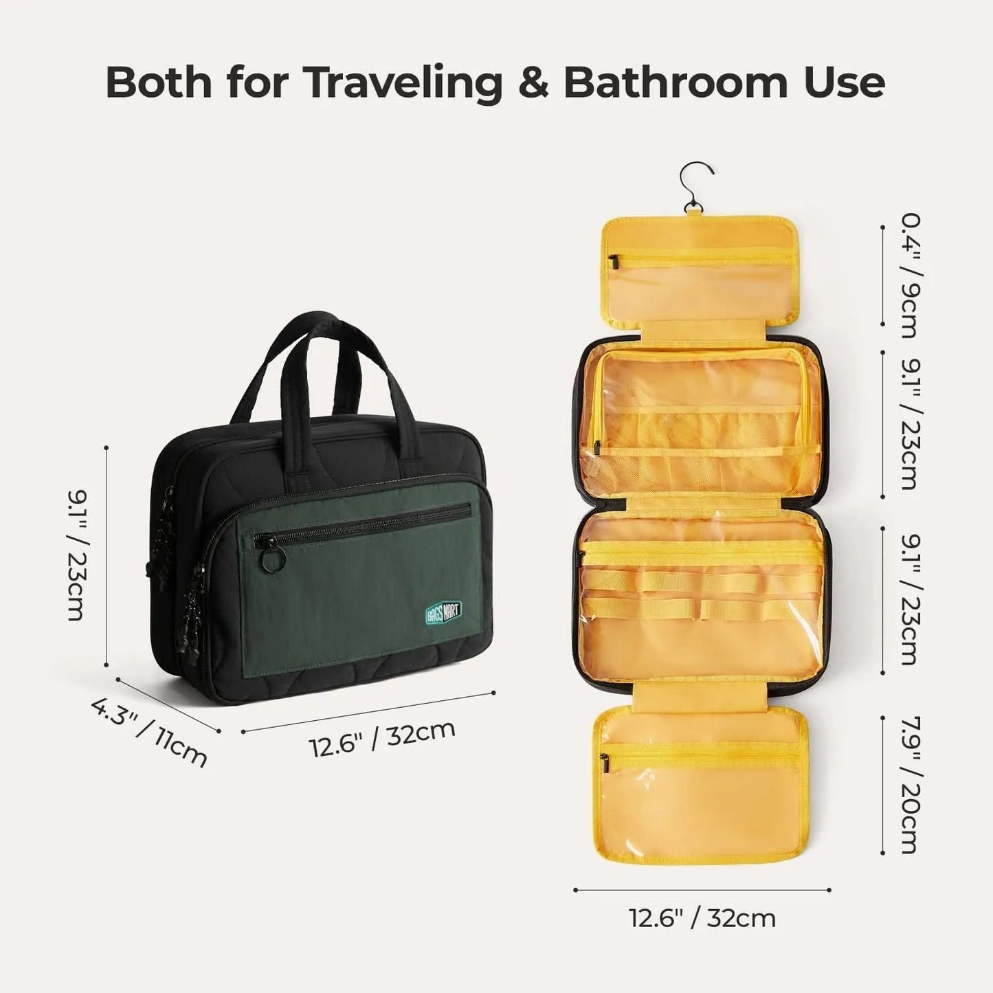 Paz Hanging Toiletry Bag