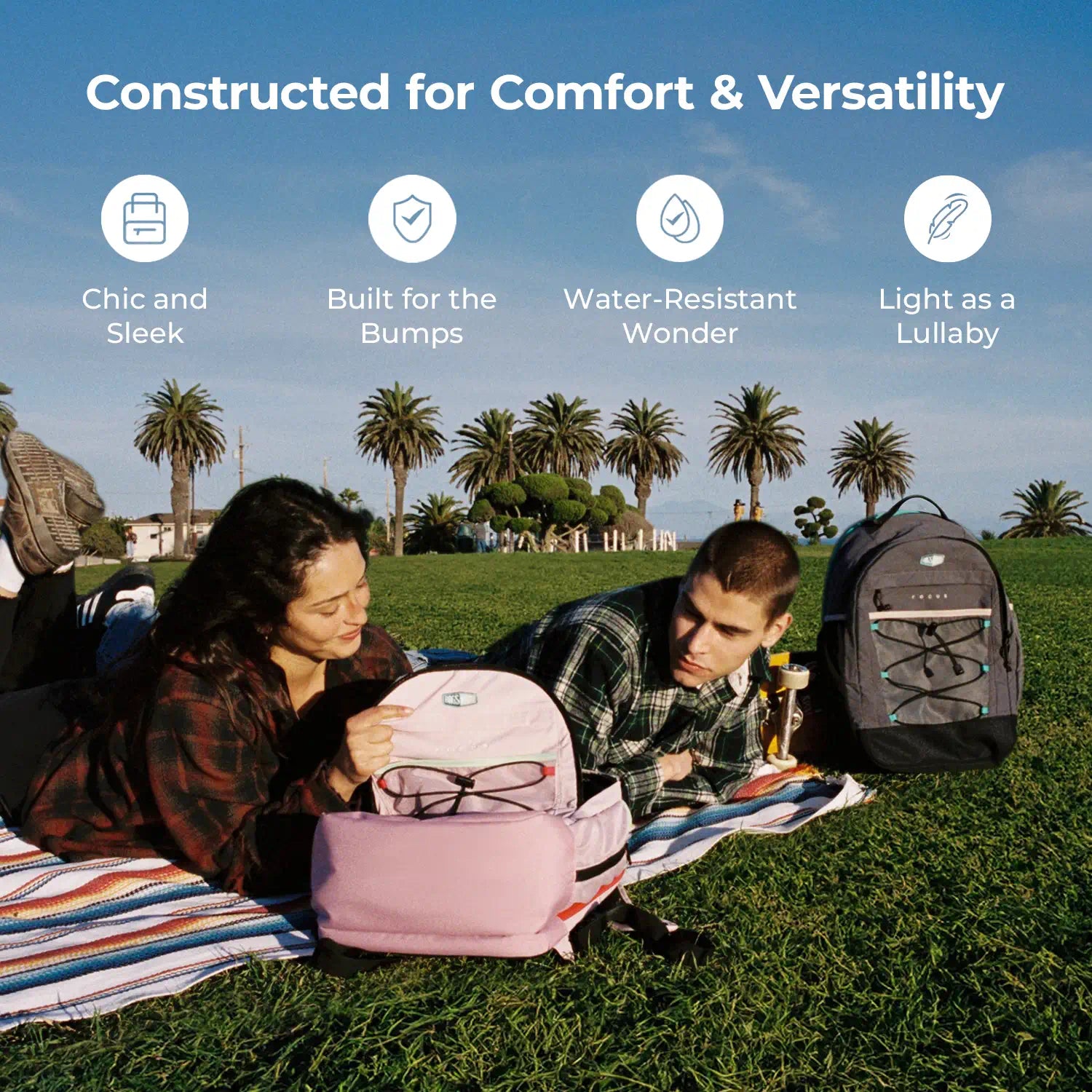 Focus 15.6" Laptop Backpack