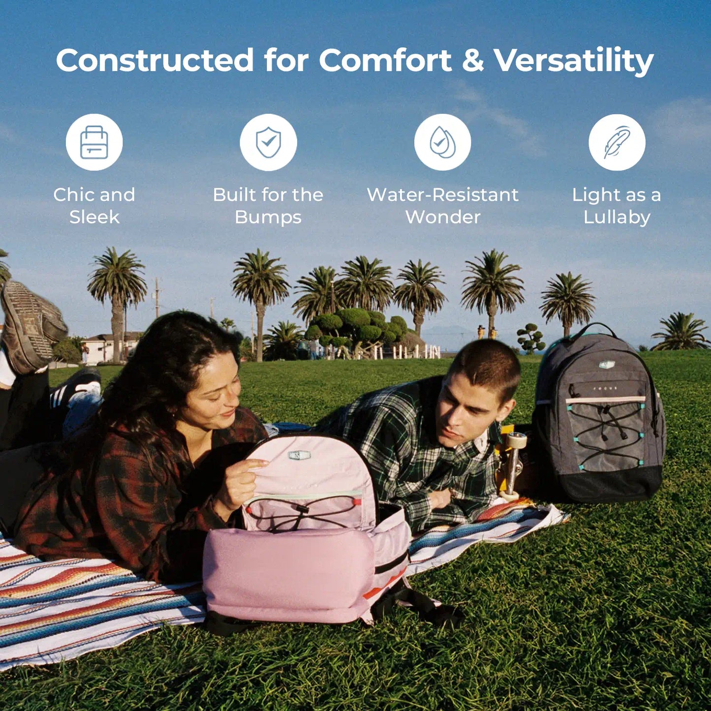 Focus 15.6" Laptop Backpack