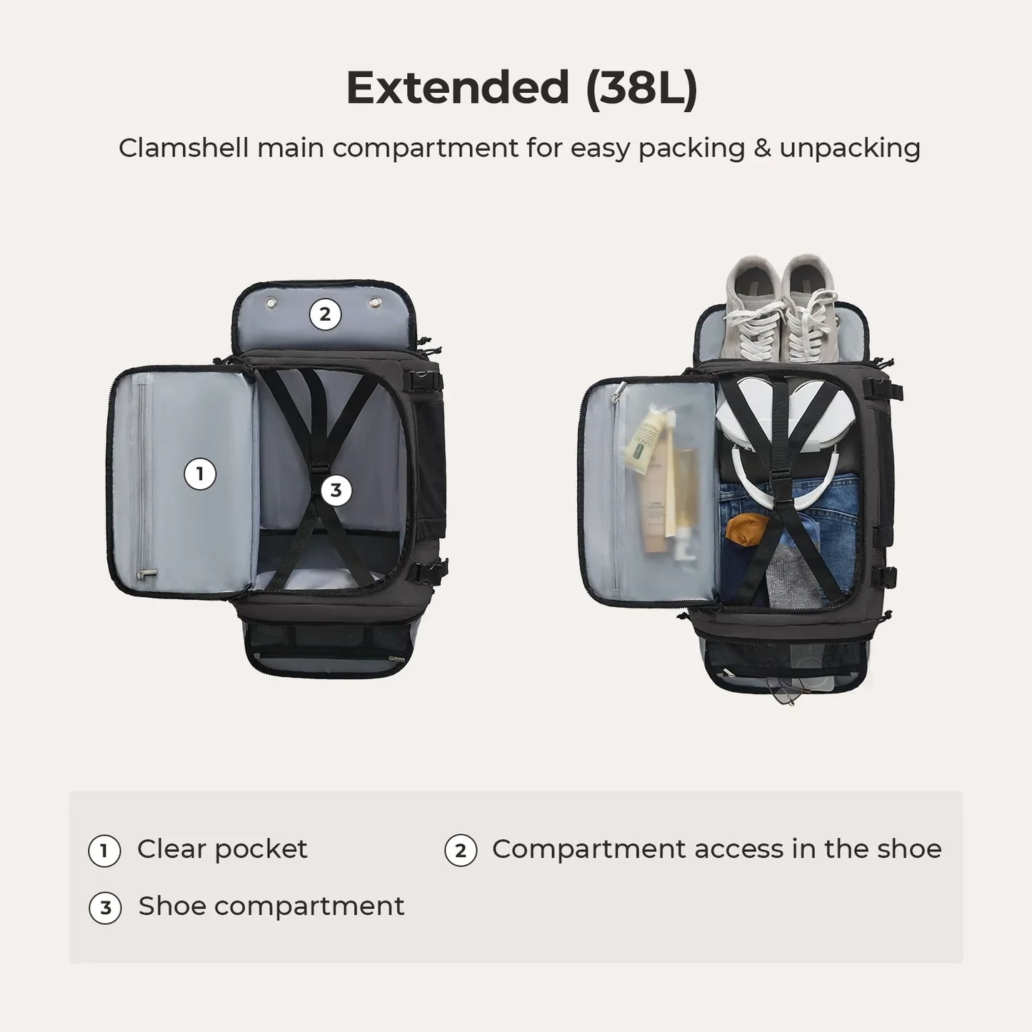 Blast Mesh Travel Backpack