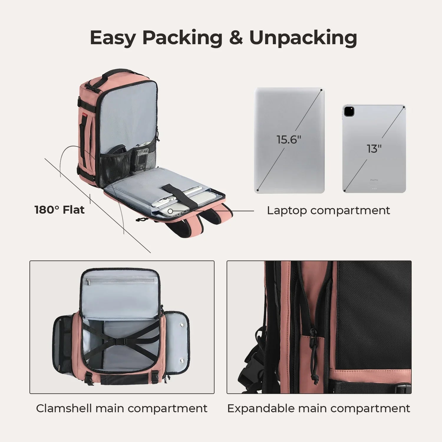 Blast Mesh Travel Backpack