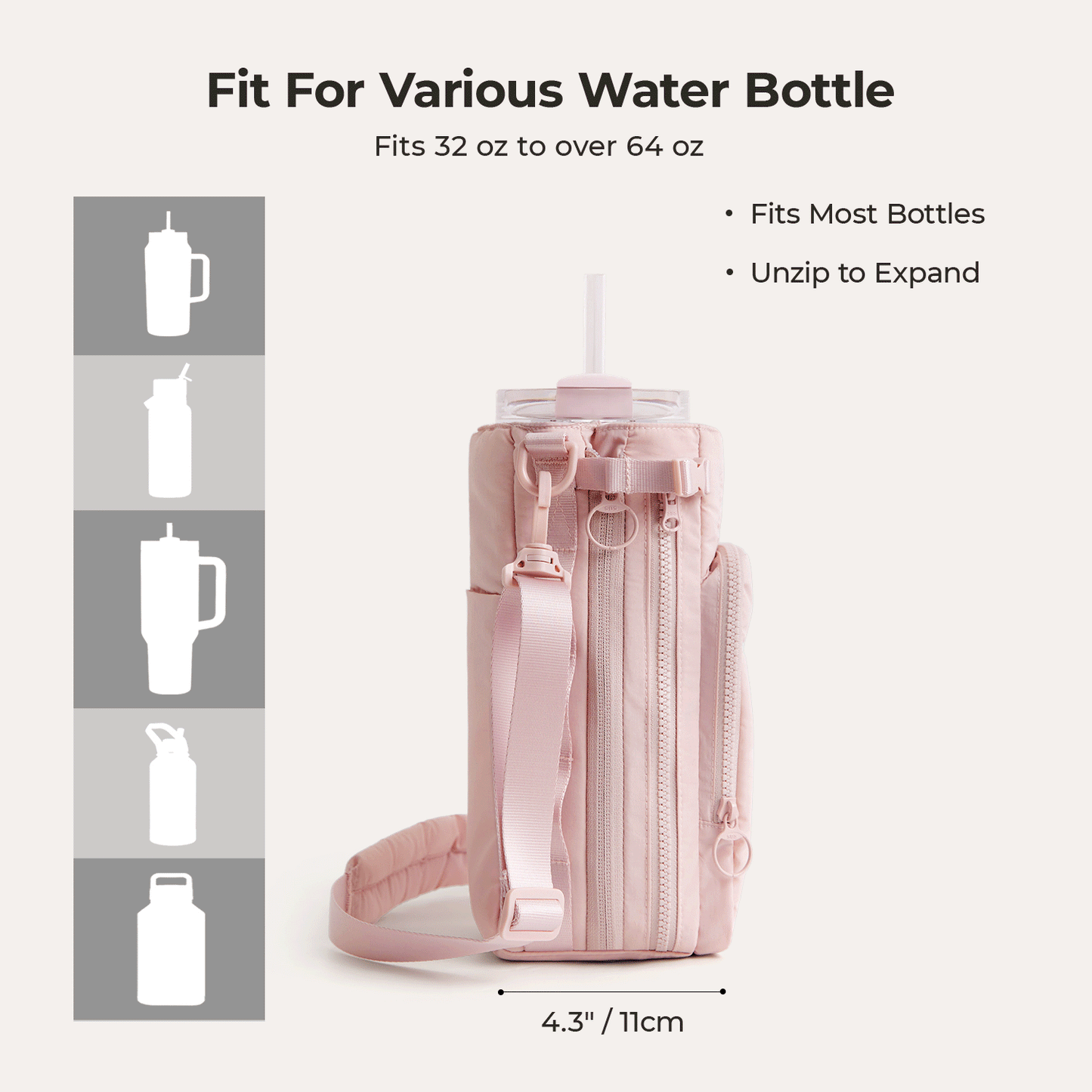 Paz Water Bottle Sling