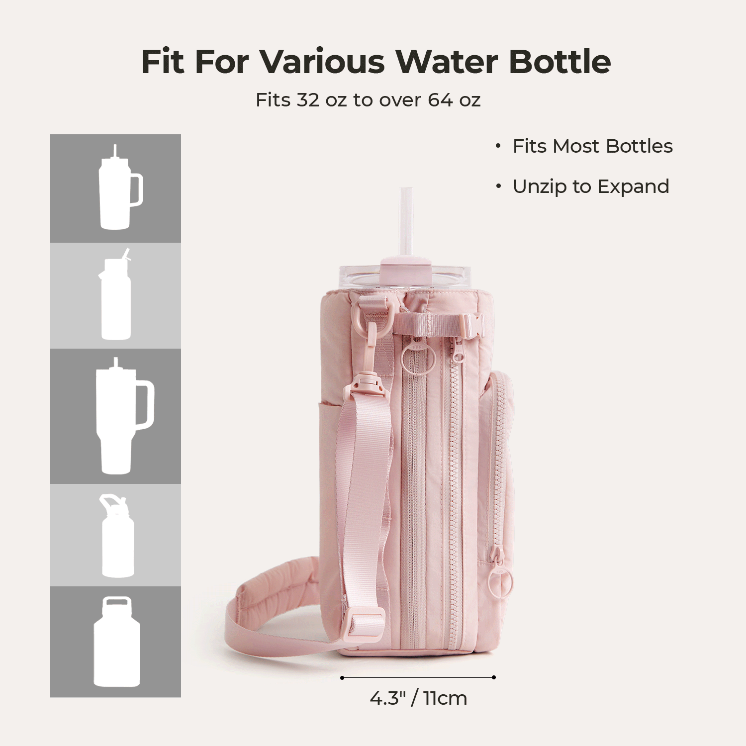 Paz Water Bottle Sling