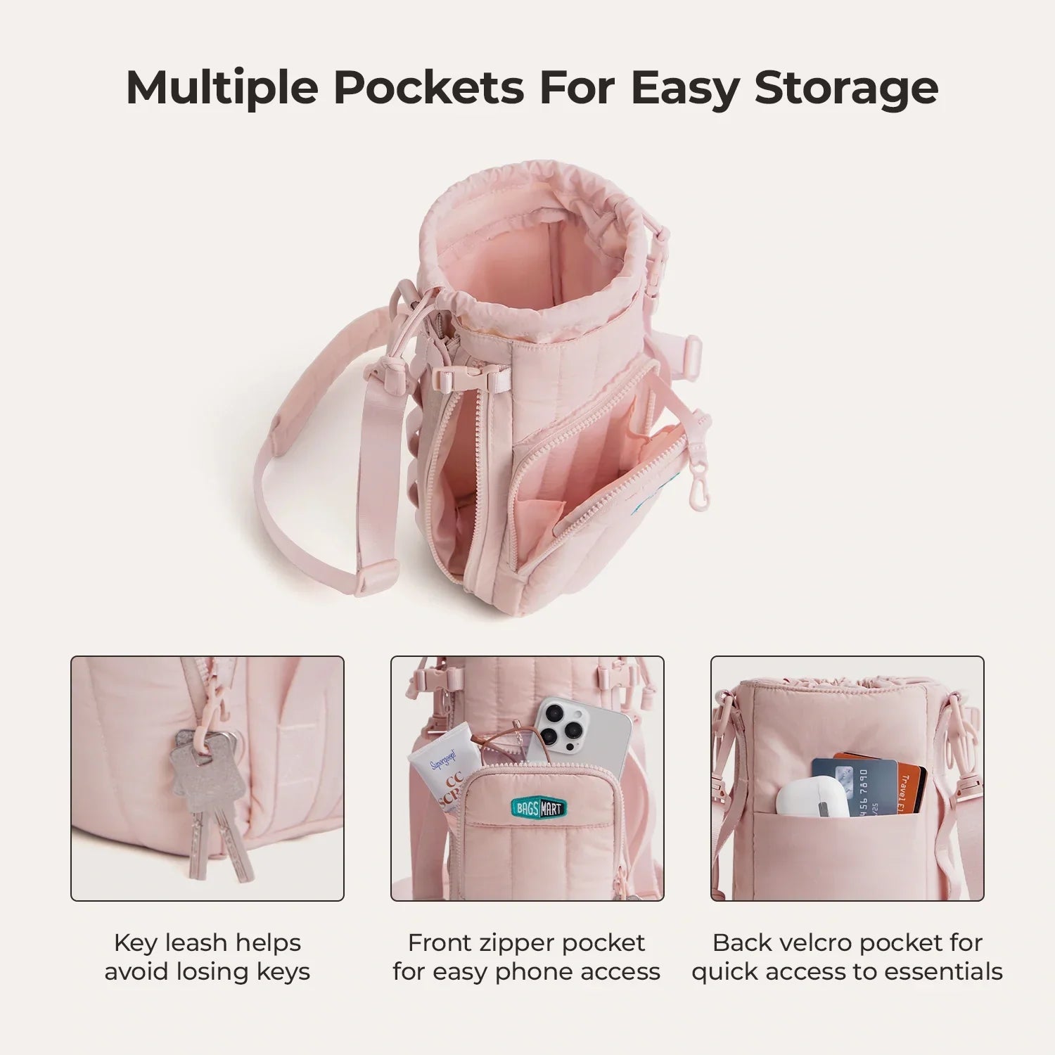 Paz Water Bottle Sling