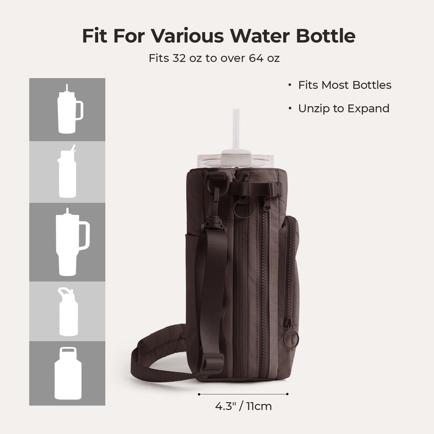 Paz Water Bottle Sling