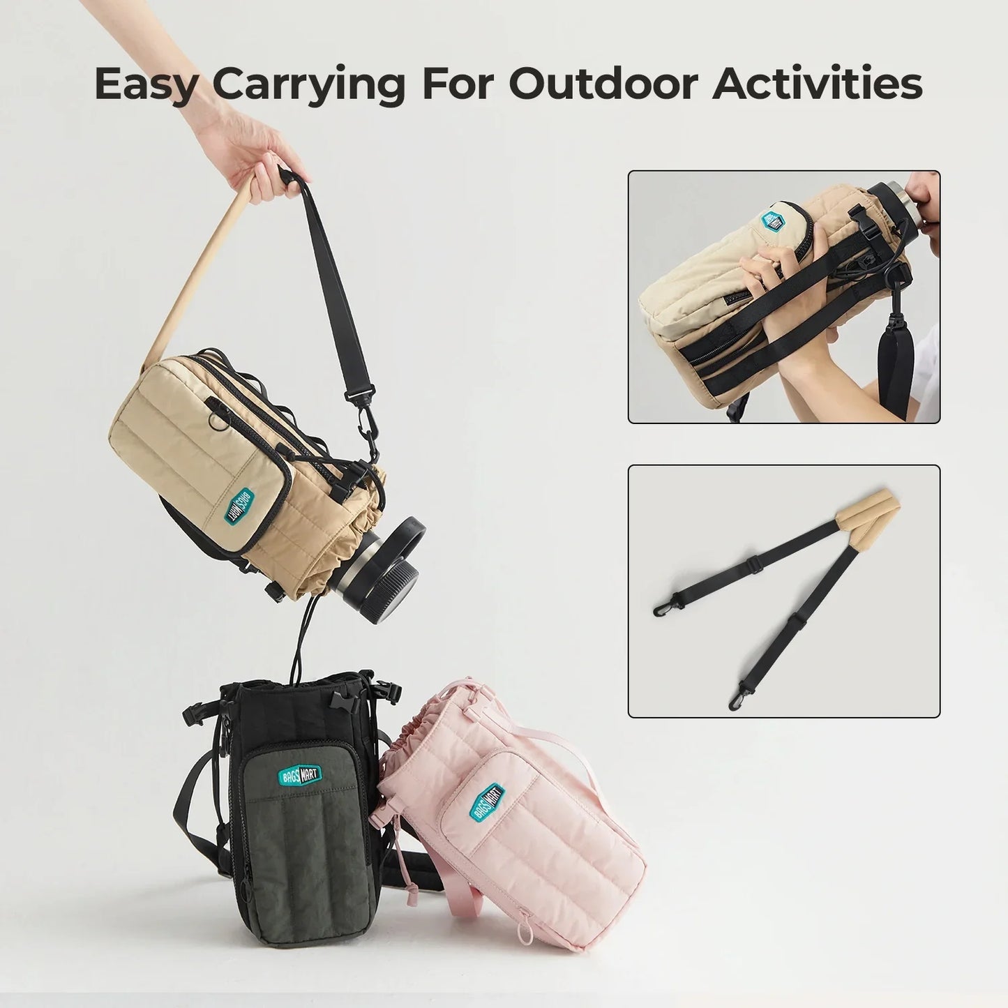(FREE GIFT) Paz Water Bottle Sling