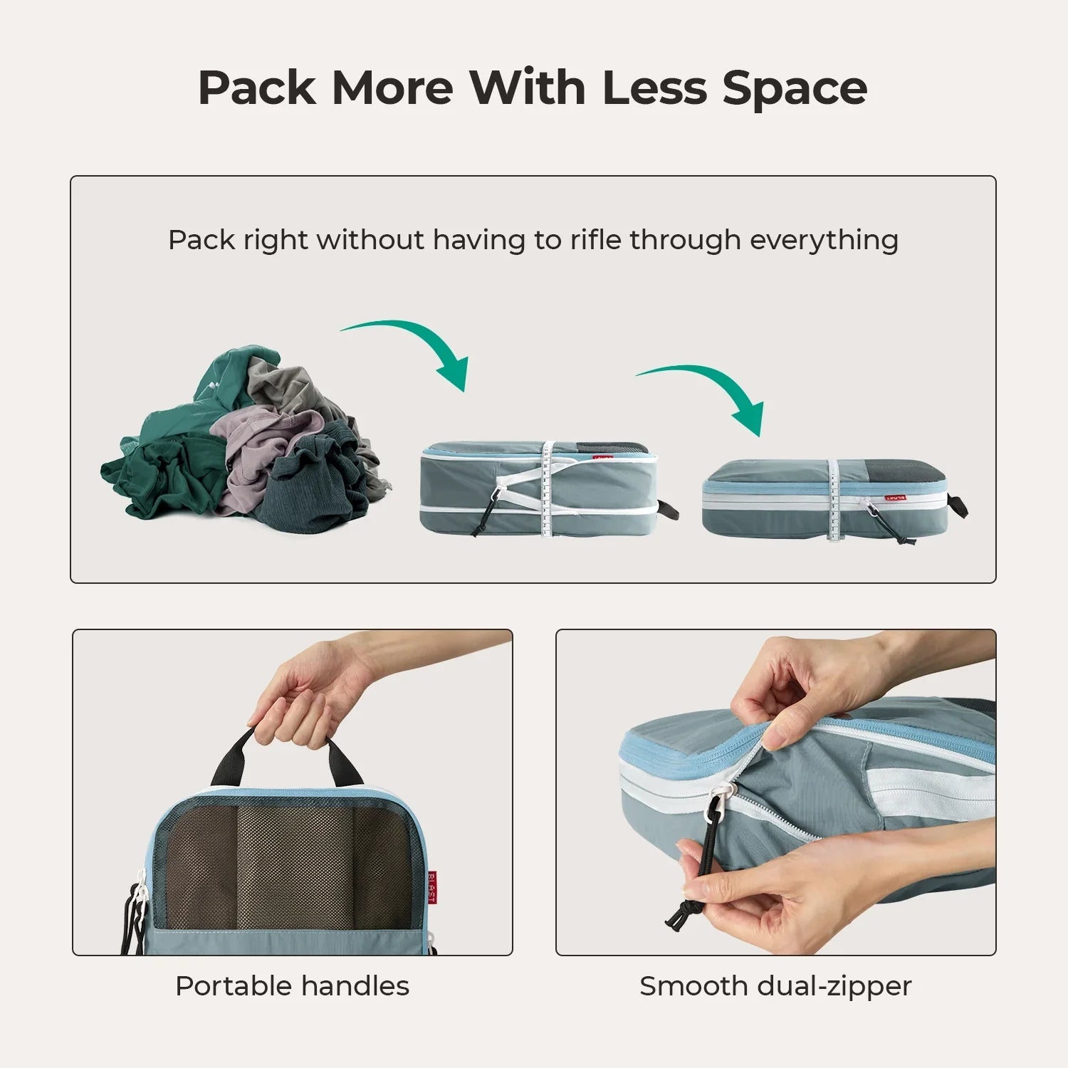 Blast Packing Cubes