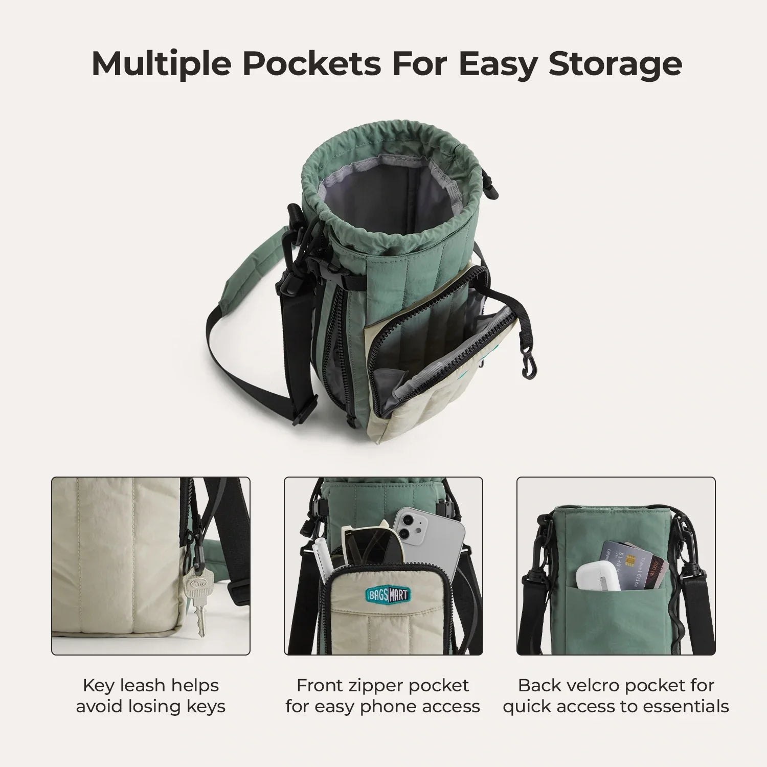 (FREE GIFT) Paz Water Bottle Sling