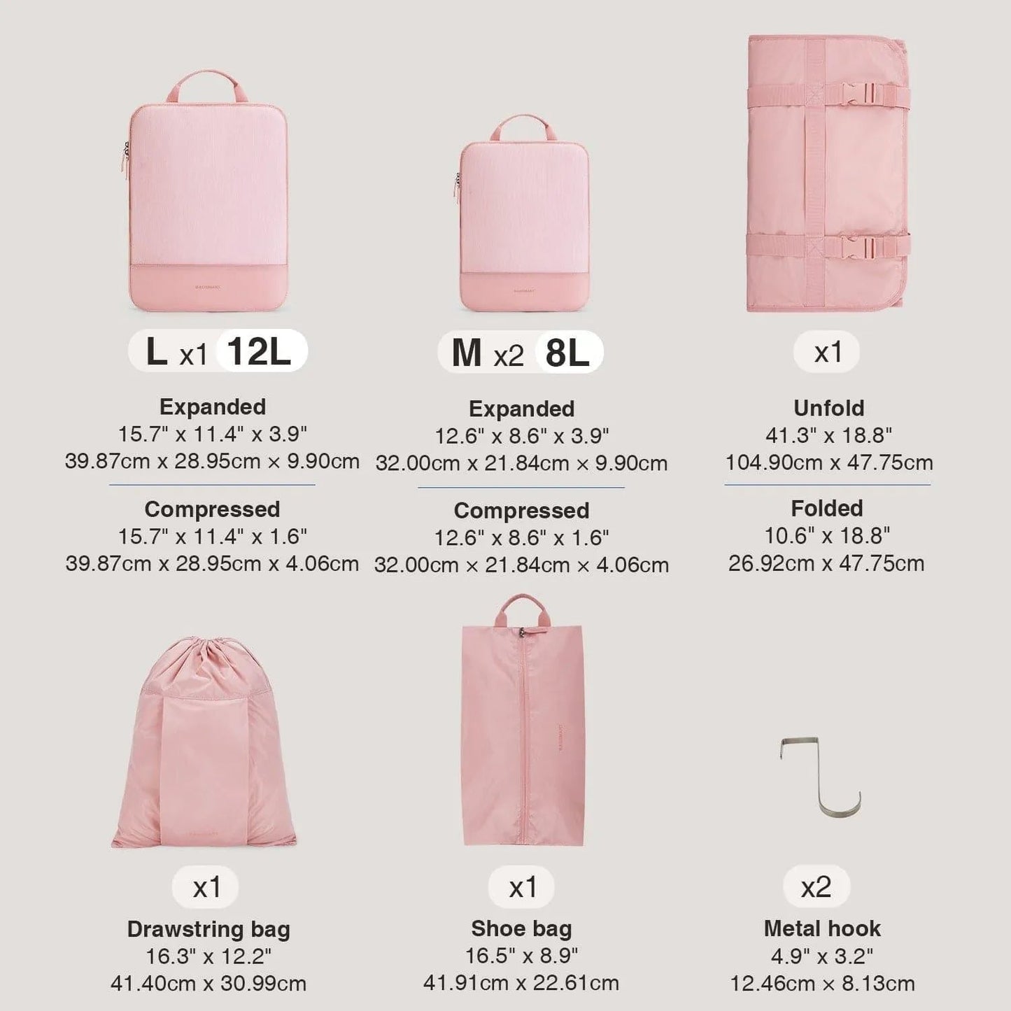 Compression Packing Cubes Pro