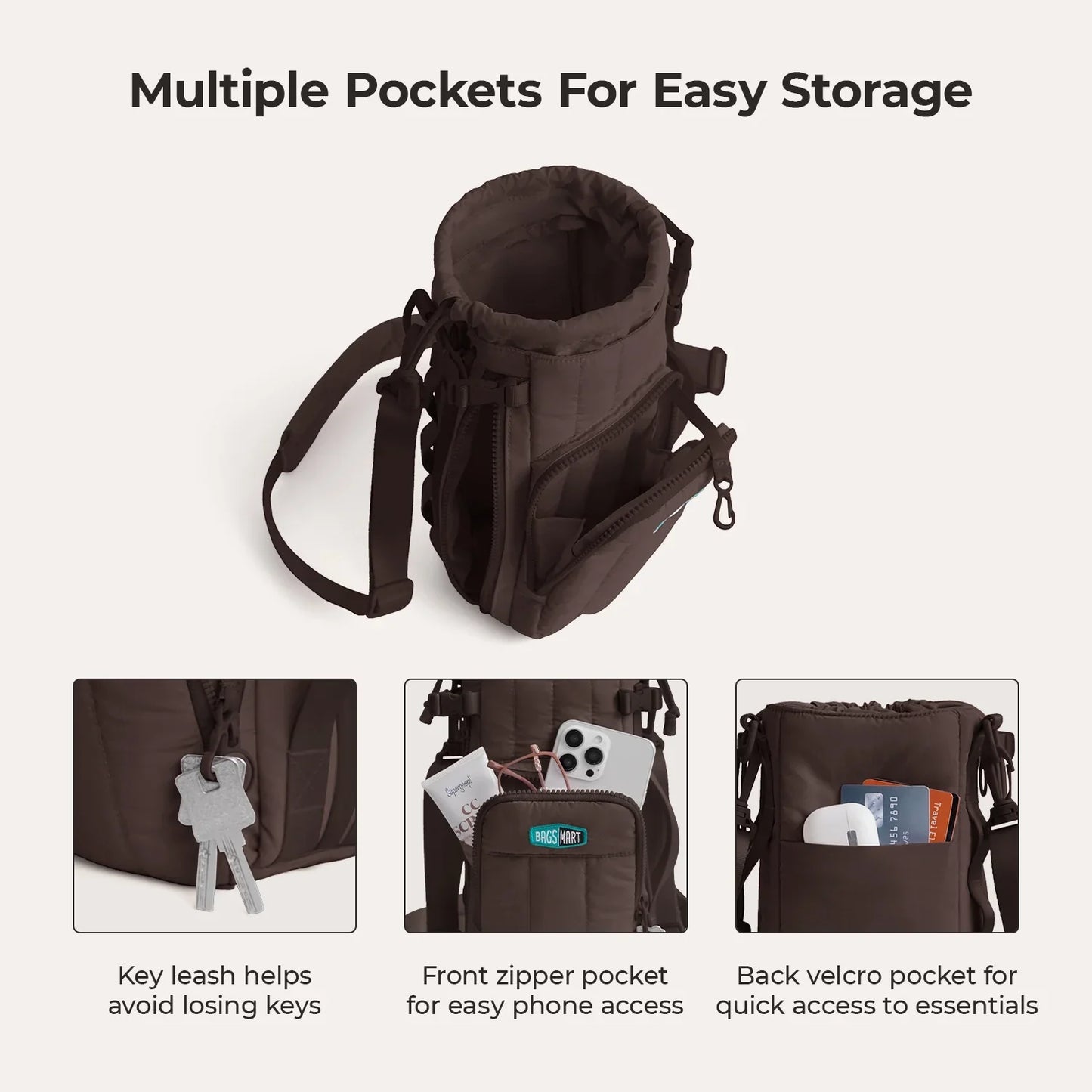 Paz Water Bottle Sling